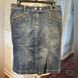 Denim Loft skirt
